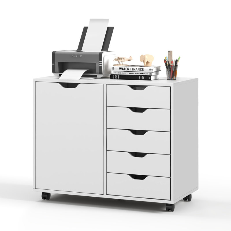 Myquisha 79 cm W Chest of 5 Drawers
