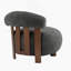 Fauteuil d'appoint Modern Bouble-1433650576