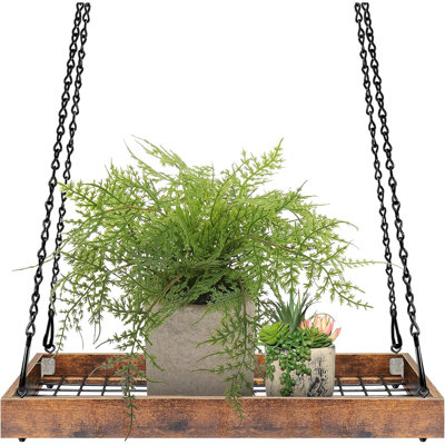 Plant Hanger Indoor Outdoor, 16" Large Hanging Planters For Indo...