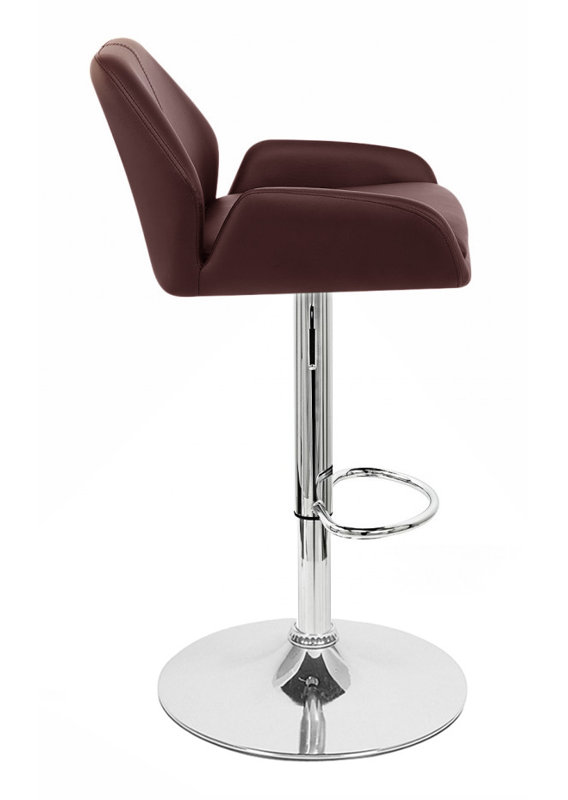 Tabouret tournant à hauteur réglable Carnalbanagh, Brun, 1