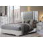 Lit lune lisse avec DEL-107312852-107312853