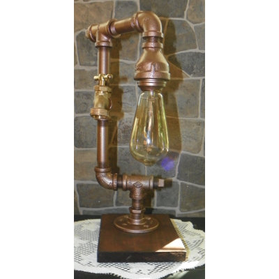 Molina Solid Wood Arched Lamp