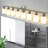 8- Wall Sconce With Brushed Nickel And Frosted Glass, Modern Style For Bathroom, Hallway, Bedroom, , Gentle , Easy To Install Resistance Rust, Soft Effect,-1228305316-1228305312-1228305314