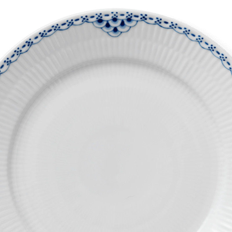 Princess Royal Copenhagen Plate, 8.7" W