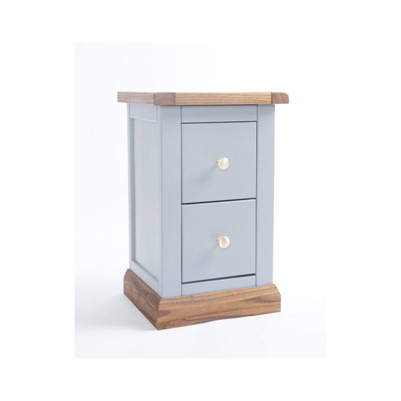 Cassian 35cm W Plywood / Laminate Board Bedside Table