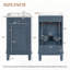 Meuble-lavabo autoportant de style français avec lavabo en céramique-1463232800