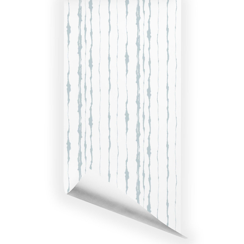 Faymon 10' L x 24" W Peel and Stick Wallpaper Panel, Mineral