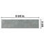 Heritage 2" x 10" Porcelain Stone Look Wall & Floor Tile-1172916732
