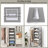 6 Tiers Detachable Hanging Closet Organizer, Fabric Hanging Shelves with Side Pocket