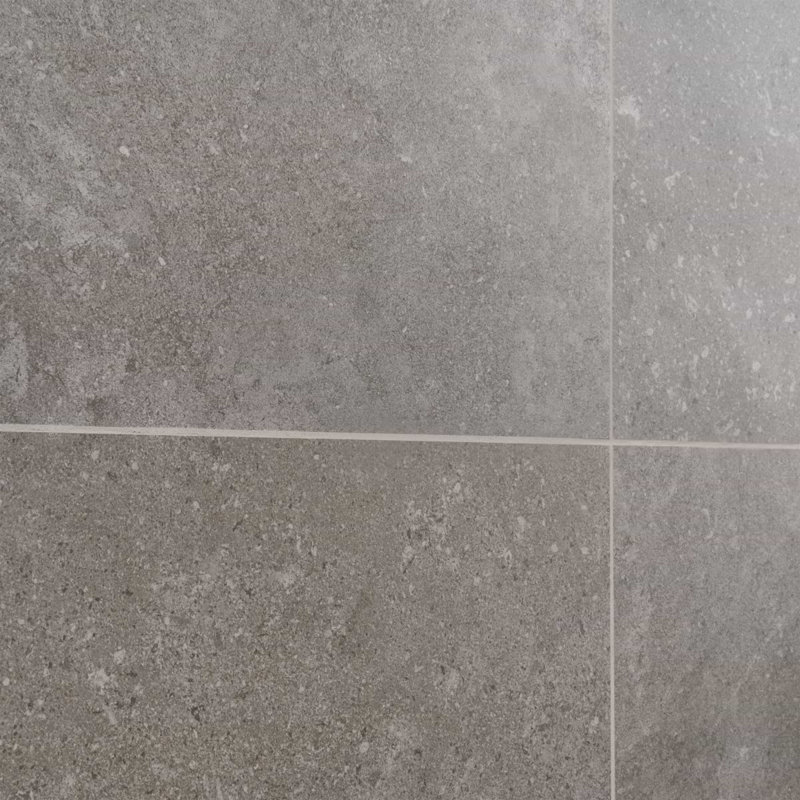 New Rock 12x24 Matte Porcelain Tile, Fossil Dark Gray