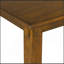 Ensemble de 6 tables de salle à manger en bois, 4 chaises en tissu et banc-1541508475