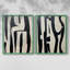 Série ABSTRACT DCXLV - Reproduction encadrée de qualité supérieure - prête à être accrochée - aucun clou requis - aucun clou requis-108031136-108031140