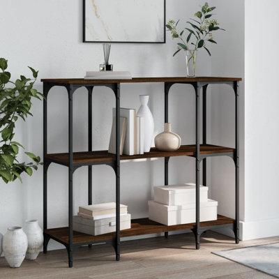 vidaXL Console Table Engineered Wood Medium Adjustable Feet