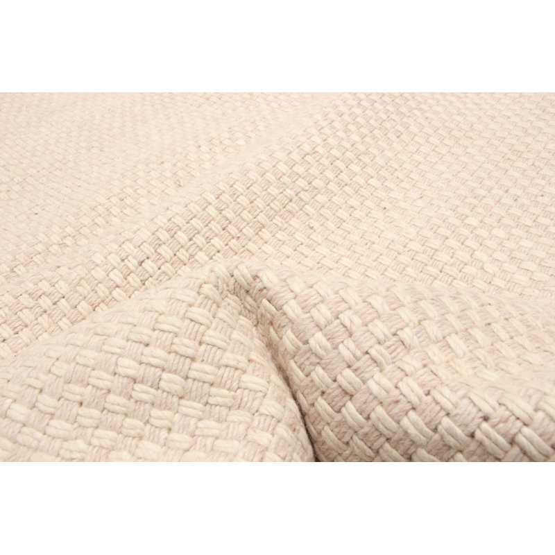 Tapis rose en laine New Age Charniqua