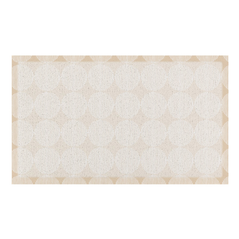 Beige Spheres Doormat - All-Weather