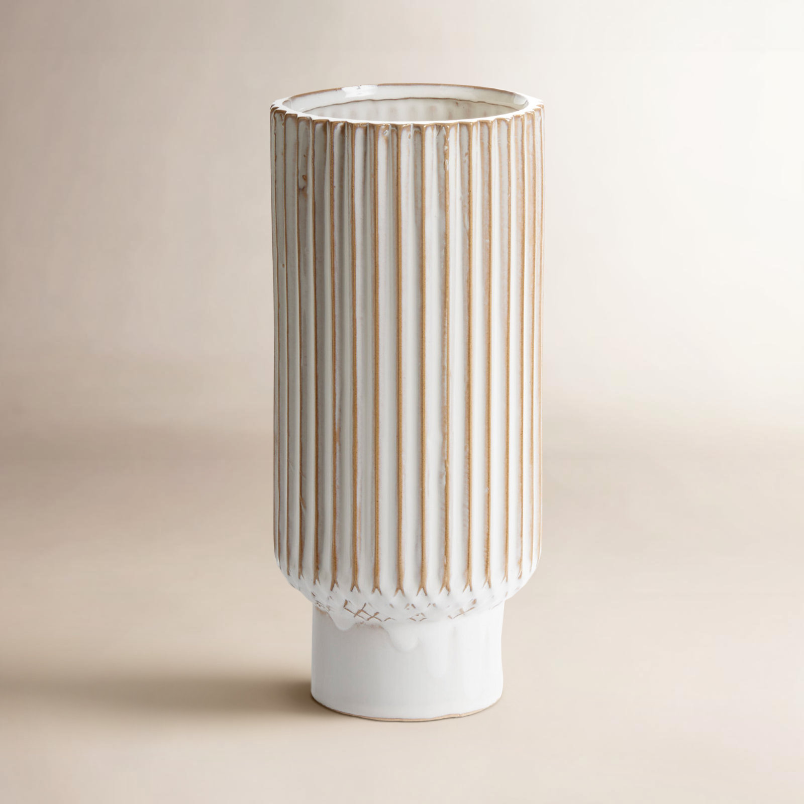 10.75'' Handmade Ceramic Table Vase
