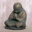 Novica Shaolin Meditation Cast Stone Sculpture