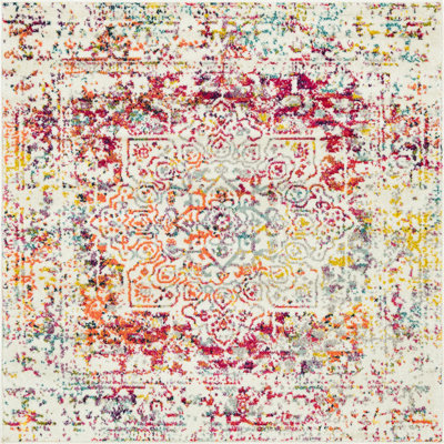 Round Oriental Area Rug