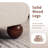 Round Storage Ottoman Upholstered Coffee Table With Removable Tray-2030470451