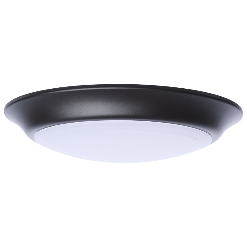 7 Inch LED Disk Light 27K/3K/35K/4K/5K CCT Selectable Bronze Finish, Bronze
