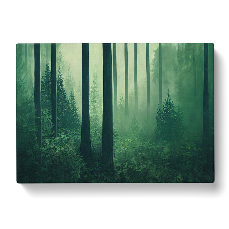 Forest Mist Vol.4 - Wrapped Canvas, 35cm H x 50cm W x 3cm D