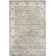 Setser Garden Viscose Oriental Rug in Silver/Cream