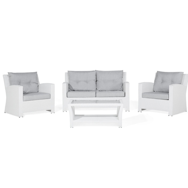 Angelyn 4 Seater Rattan Sofa Set