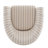 Geerda 31.5" Wide Upholstered Striped Barrel Chair