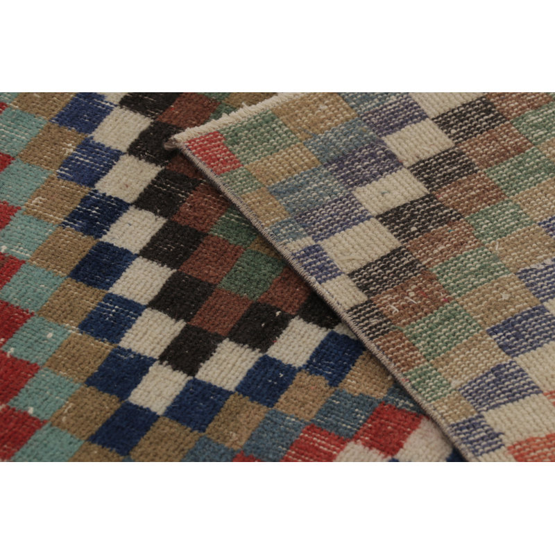 Distressed One-of-a-Kind 3'6X5'7 Area Rug