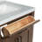 Tidworth 36'' Solid Wood Single Bathroom Vanity with 1.5'' Carrara Marble Top-1258220396-1258220397-1252761694