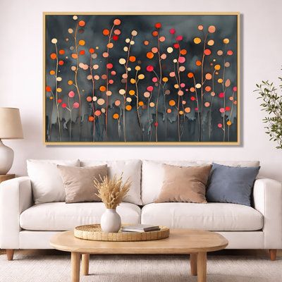 Fall Leaves Wall Art, Autumn Decor Canvas, Fall Collage Of Leaves In Autumn