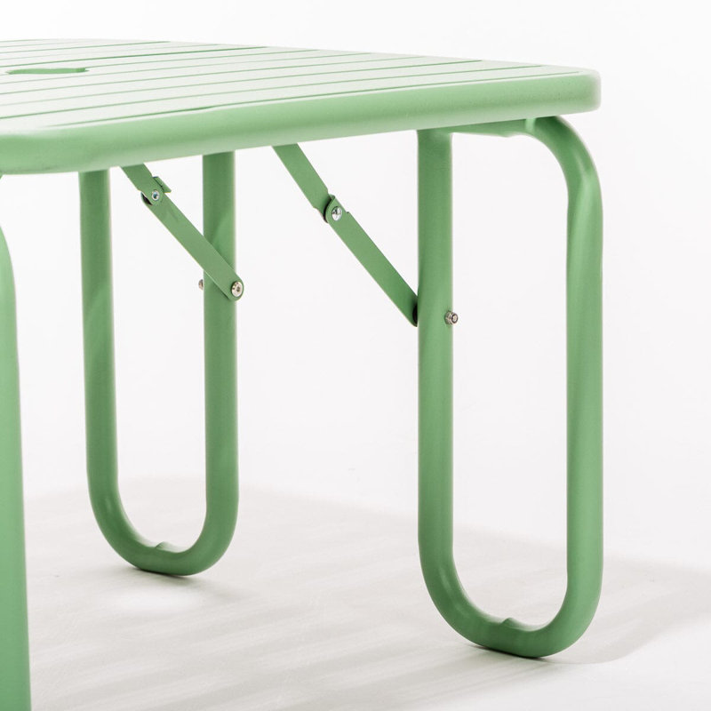 Sunliner Side Table, Jade Green