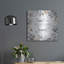 «Skyline Sketches VI» par Anne Tavoletti, art mural en métal, 24 po x 24 po-725737045