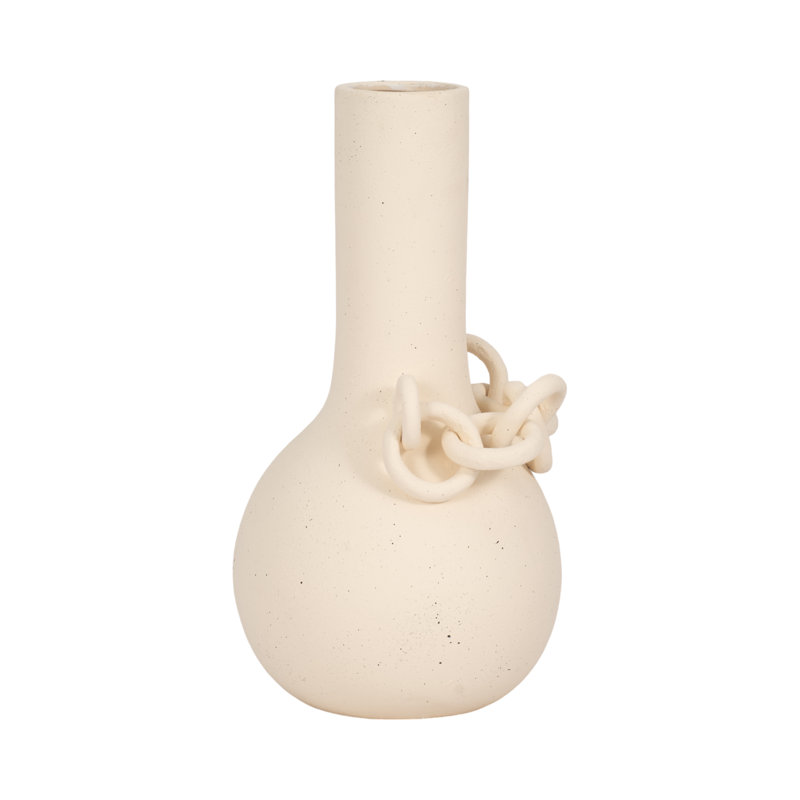 Petit vase Antigua, H 16 po x l 9 po x P 9 po