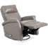 Dianela 32" Top Grain Leather Manual Swivel Glider Recliner with Rolled Arms
