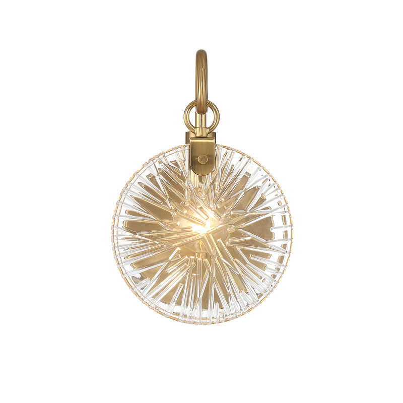 Kaelana Dimmable Bath Sconce in Warm Brass, Warm Brass
