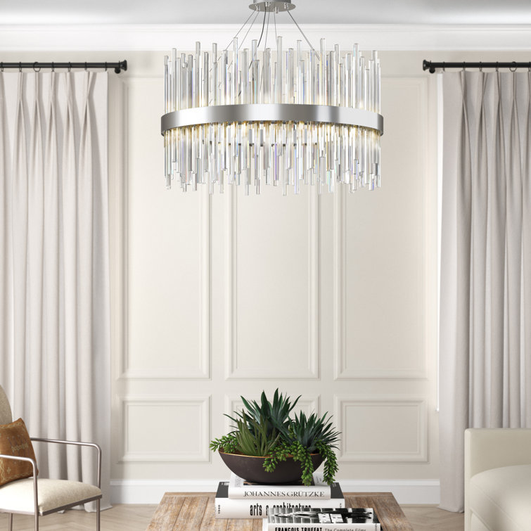 Dalton 18 - Light Unique Drum Chandelier