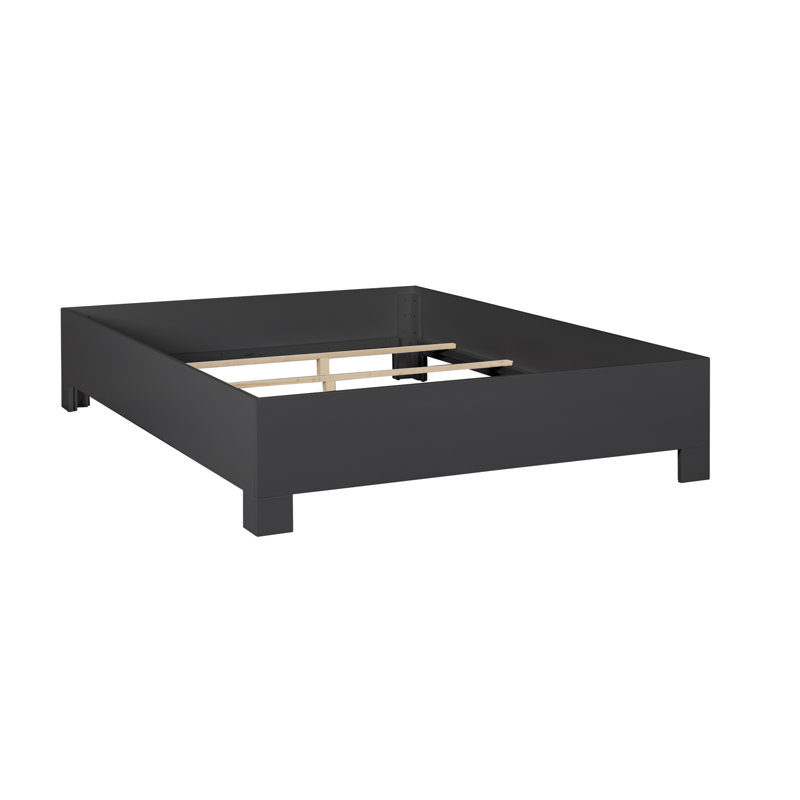 Silas Queen Standard Bed, Black, King, Black