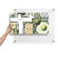 Acrylic Single Panel Magnetic Wall Frame - Memo Board-1645347460-1645347480