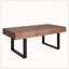 Table basse rustique en bois industriel