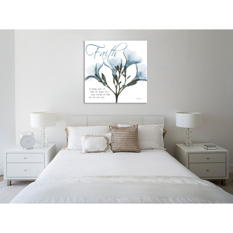 Faith Oleander par Albert Koetsier - impression sur toile tendue, H 18 po x l 18 po x P 1,5 po