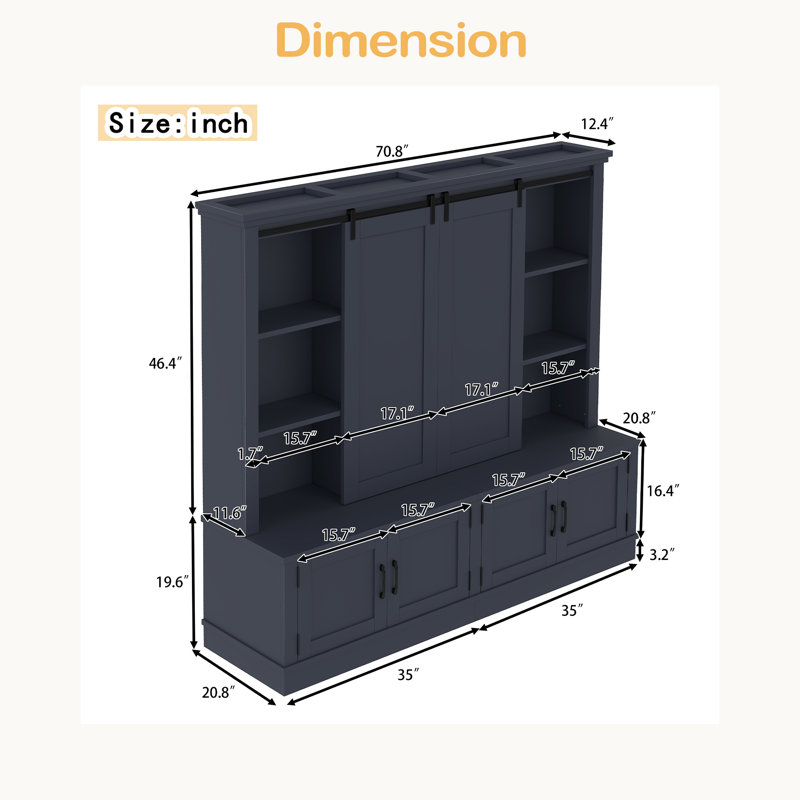 The Multifunctional Entryway Cabinet Features Sliding Rails For Ample Storage Space, Cleverly Combining A Storage Unit With A Tree-Shaped Entryway Design