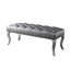 Tufted Fabric Upholstered Bench with Nailhead Trim-131587669-131587671