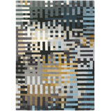 Hand Knotted Wool Geometric Area Rug