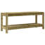 Alzugaray Solid Wood Outdoor Bench-707743951-707743950