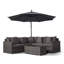 Yancey 5 Seater Rattan Corner Sofa Set-40476579