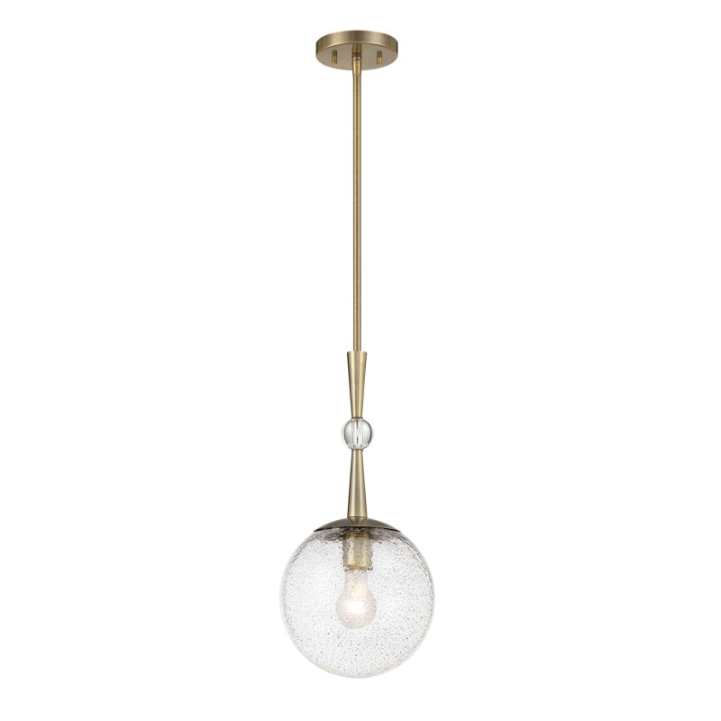 Luminaire suspendu sphère 1 lumière Mattelyn