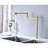 Extension Pot Filler Faucet - Corrosion Material, Double Handles, Make Flow Smooth, Rust Brass, Smooth Release, Generate Flow, Corrosion, Reduce Splash, Produce Enough Bubbles, Rust, Leakage