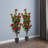 2 Pack 38.2" Artificial Tea Rose Tree-1481589112