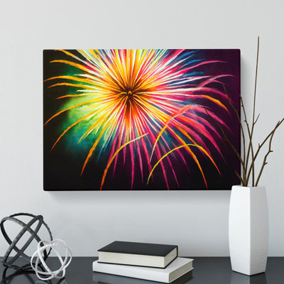 Fabulous Fireworks - Wrapped Canvas